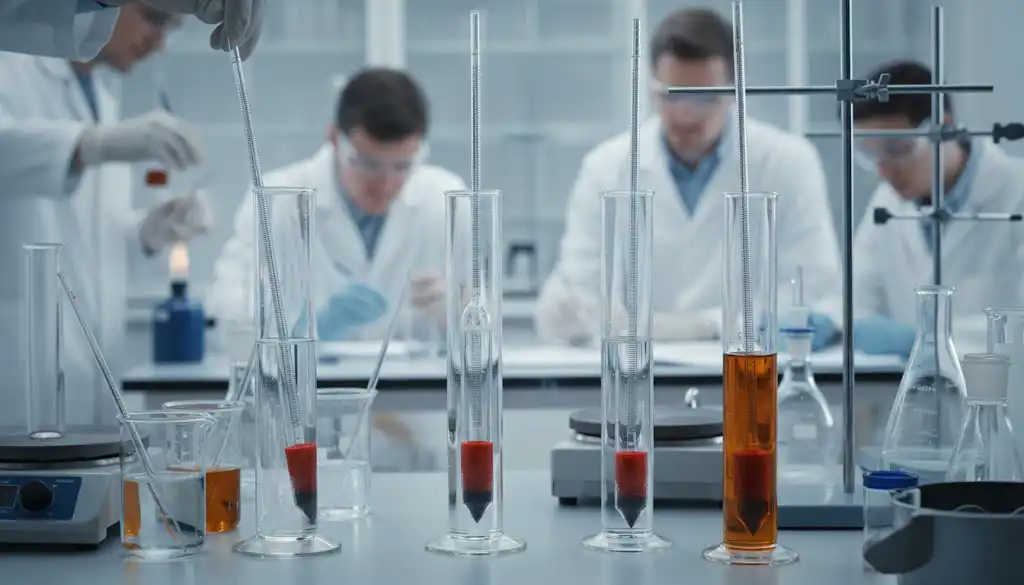 هیدرومتر شیشه ای